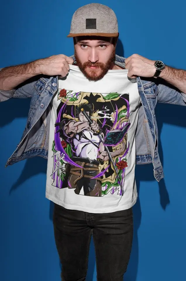 Футболка Yami Sukehiro Black Clover Хлопок