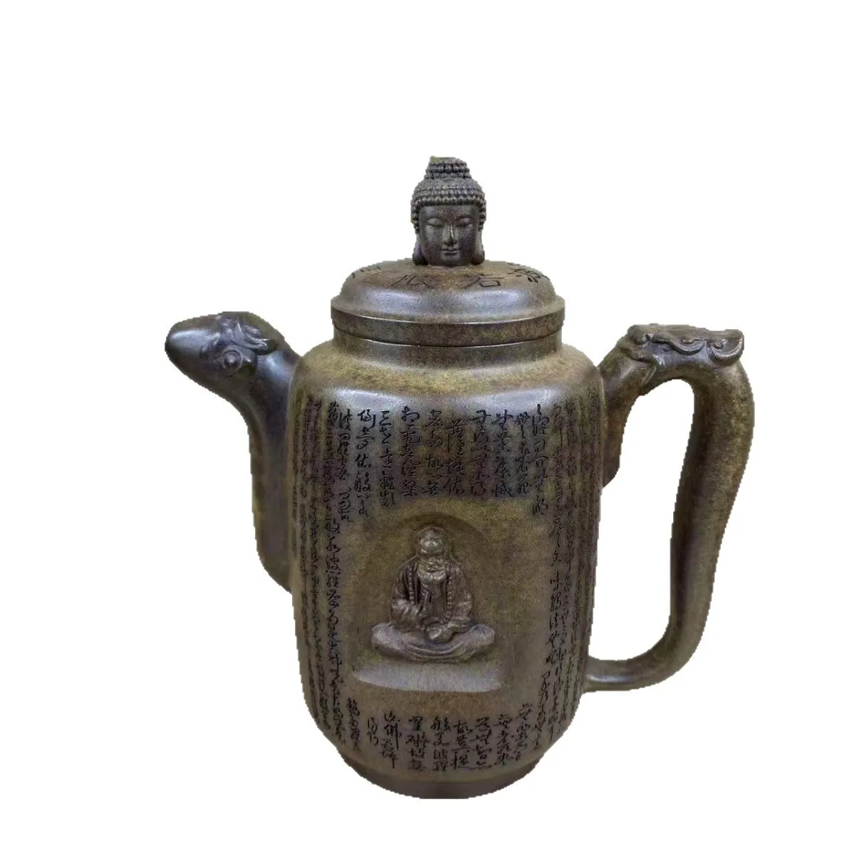 Антикварные чайники из фиолетовой глины Zisha 380 мл