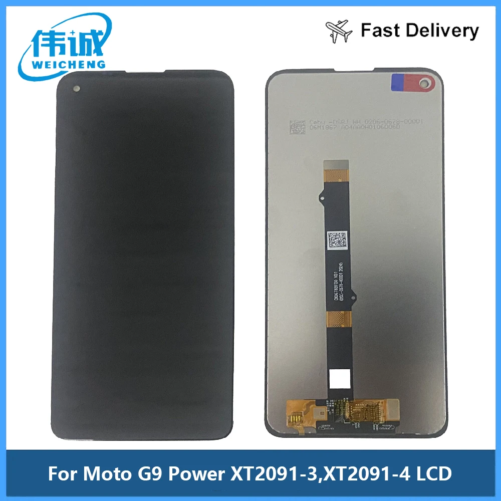 Оригинальный ЖК-дисплей для Motorola Moto G9 Plus ЖК-экран сенсорный дигитайзер в сборе Play