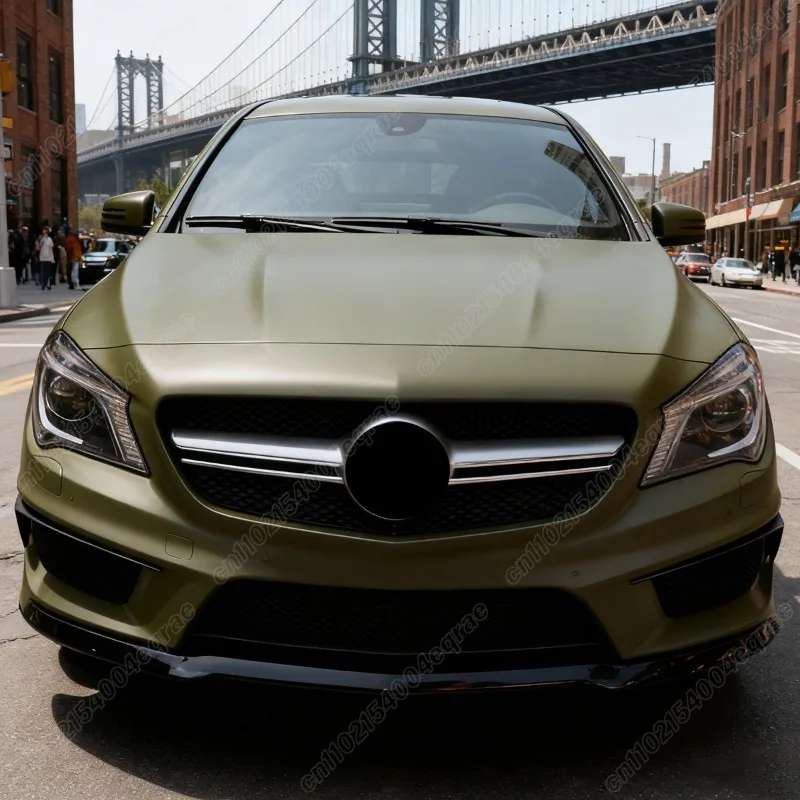 Фото Комплект сплиттеров-спойлеров для переднего бампера Mercedes-Benz CLA Class X117 C117 CLA45 CLA200 CLA220 CLA250 CLA260 AMG 2013 2014 2015 №5
