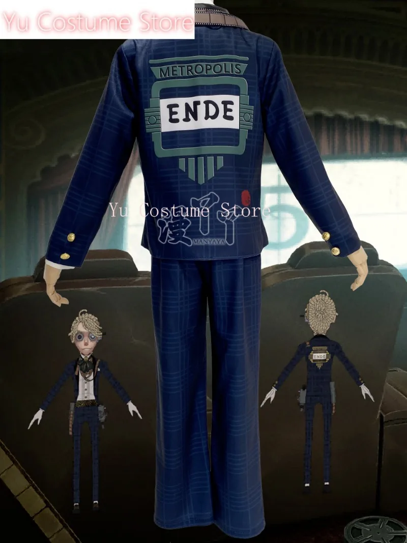 Identity V Luca Balsa Screening Room Женский Косплей Костюм Cos Game Аниме Вечеринка Униформа