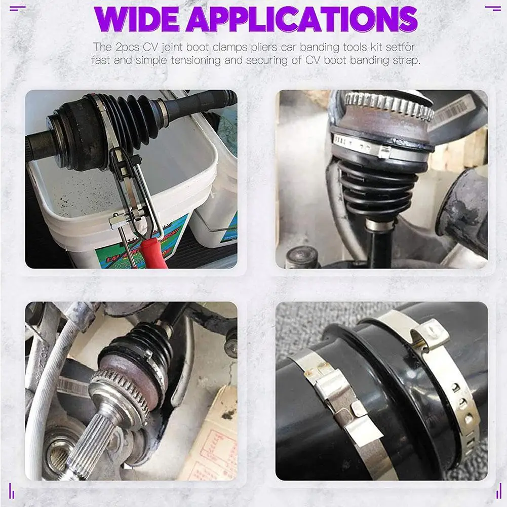 CV шарнирные зажимные плоскогубцы обвязка автомобиля ручной инструмент ремень