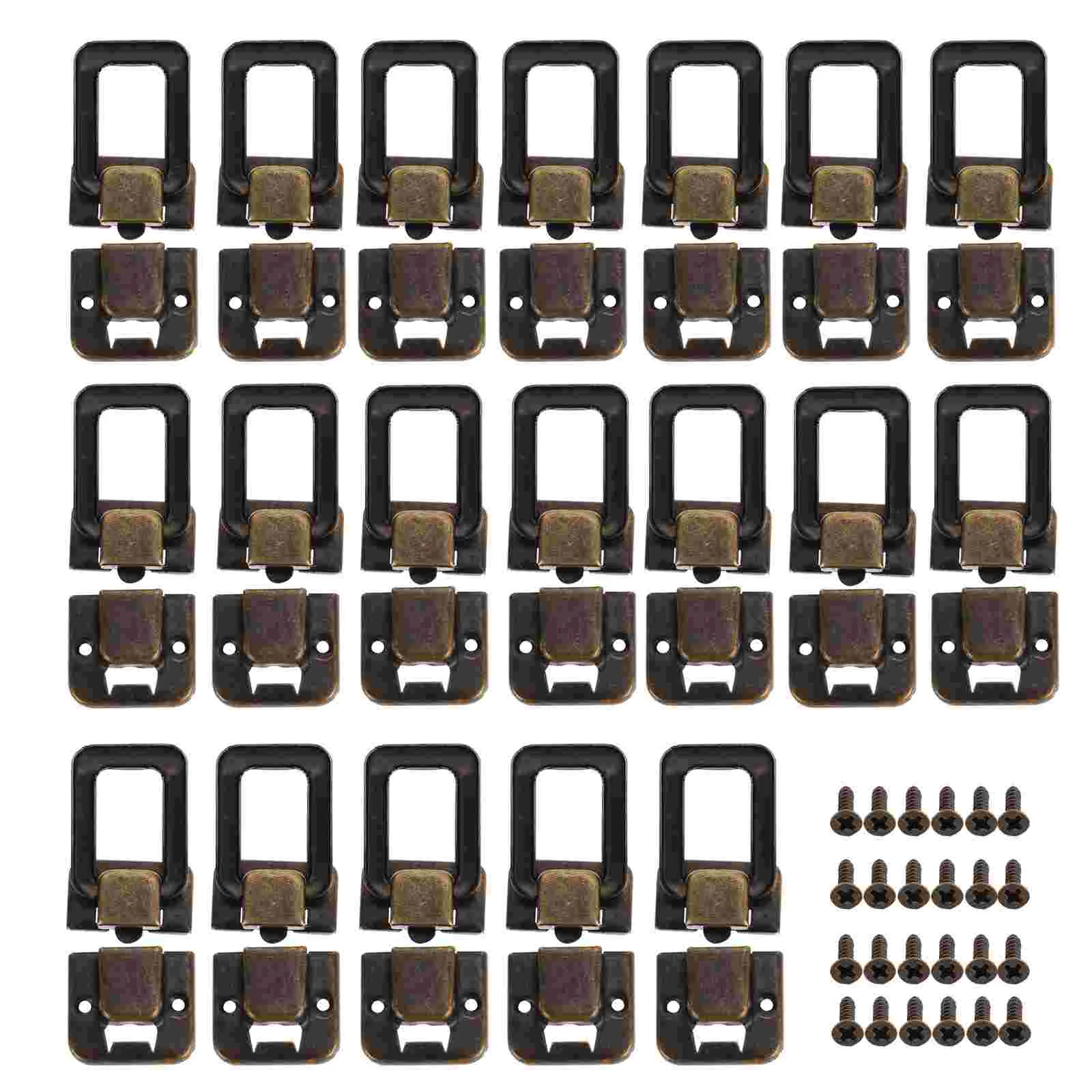 

30pcs Antique Box Buckle Clasp Vintage Wooden Box Clasp Wood Box Buckles
