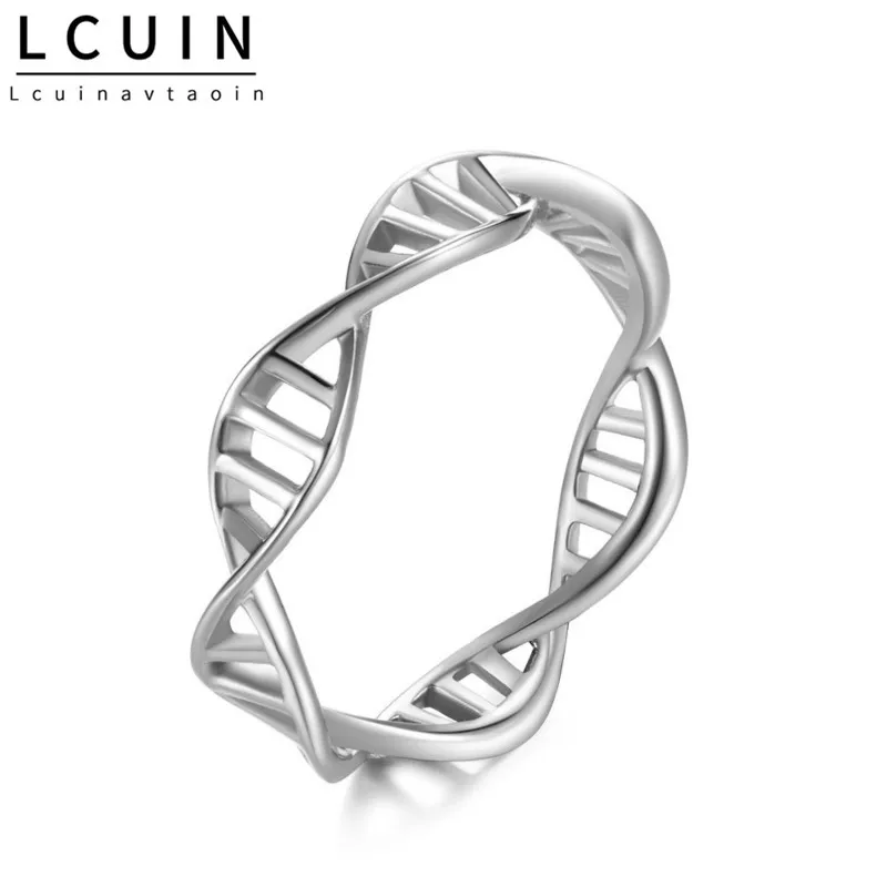 Double Helix Rose Gold Ring Infinity Eternity Charms Best Friend Gift Endless Love Symbol Fashion Rings For Women Anel | Украшения и