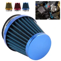 universal motorcycle air filter intake cleaner for 52 54mm motorbike accessories air cleaner