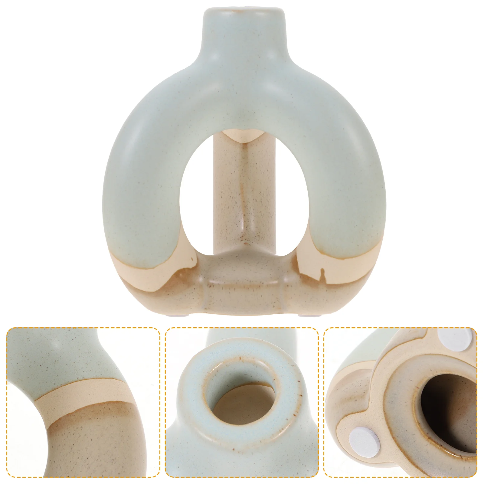 

Ceramic Holder Retro Stand Desktop Ornament for Home Wedding Party