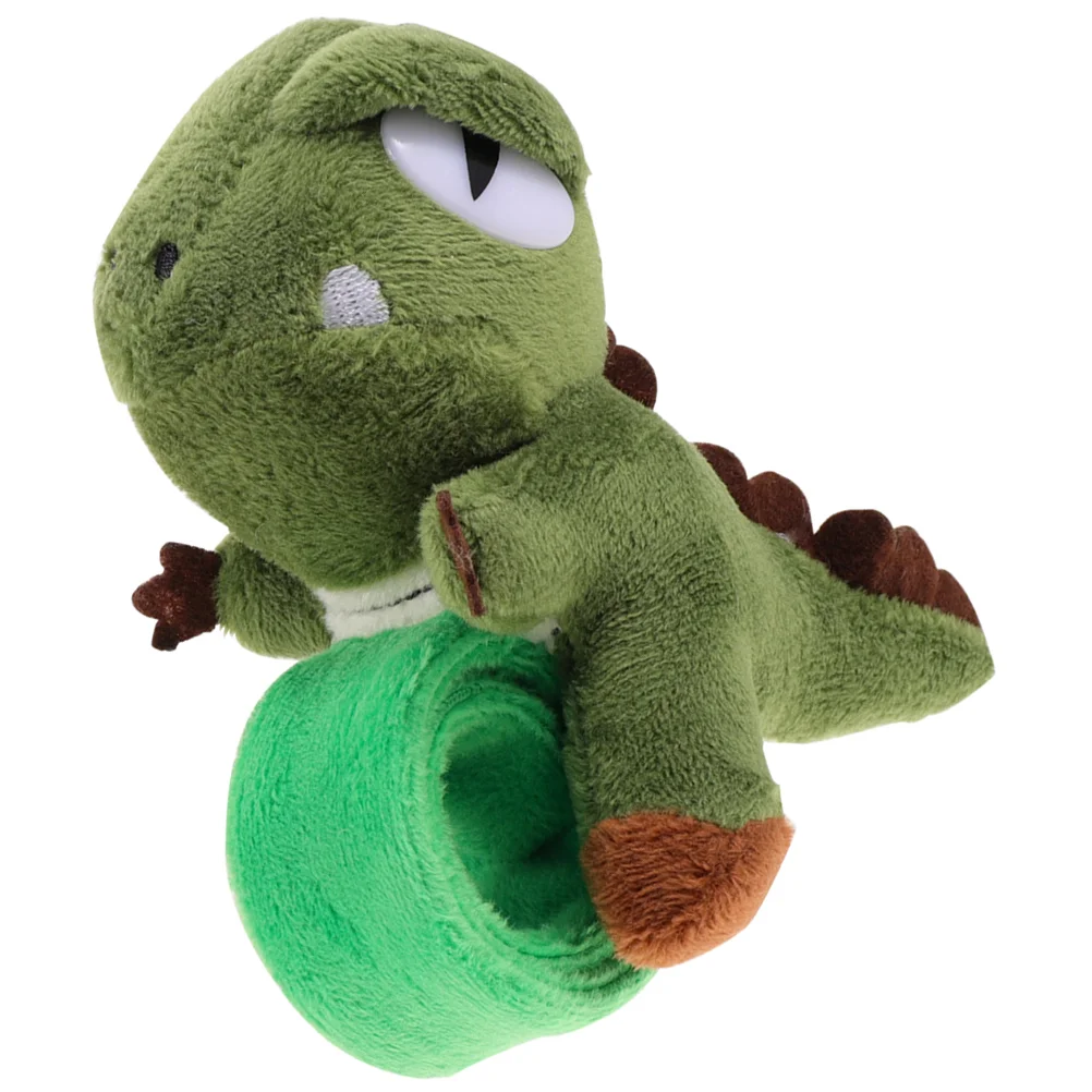 

Dinosaur Circle Baby Stuffed Animals Slap Bracelet Snap Bracelets Kids Soft Jungle Party Favors Cloth Crocodile Plush