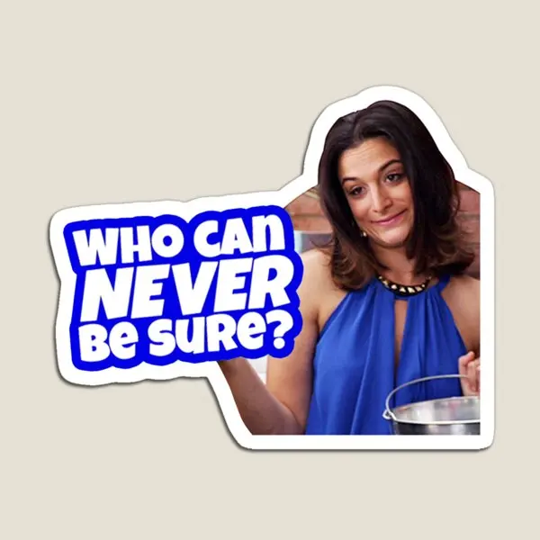 

Who Can Never Be Sure Magnet Home Magnetic Kids Decor Children Colorful Cute Baby Stickers for Fridge Organizer Refrigerator