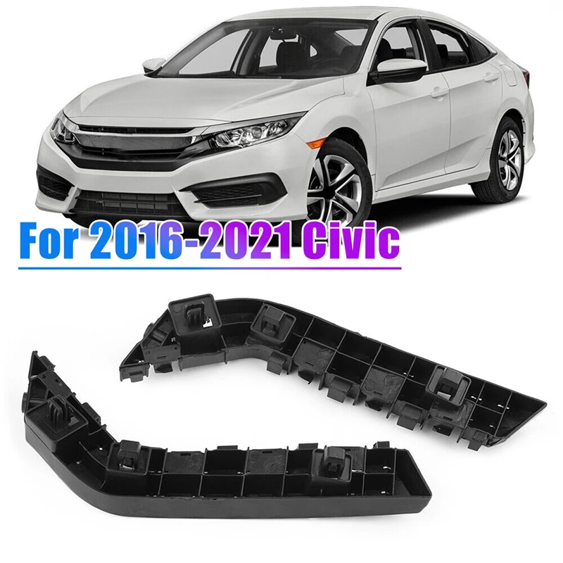 

AU04-для 2016-2021 Honda Civic кронштейн переднего бампера фиксатор крепления 1 пара LH RH