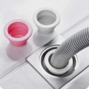 Соединитель труб для дезодорирующей машинки, уплотнительное кольцо для ванной комнаты, стопор, розовый
