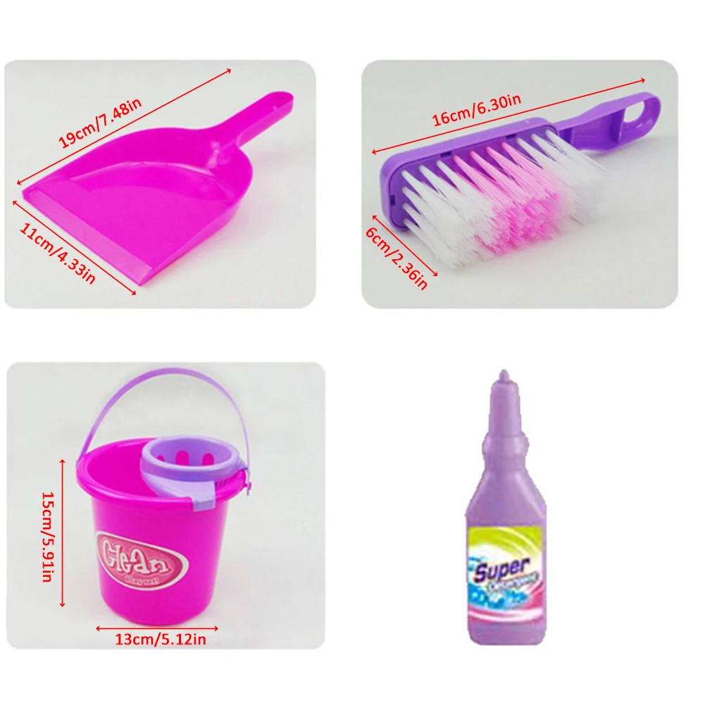 6/9 шт. Детская щетка для мытья |