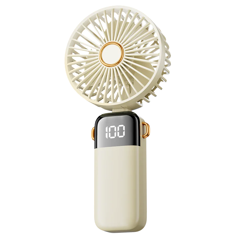 

Z101 Портативный Персональный Вентилятор С Батарейным Питанием, 5 Скоростей, С Цифровым Дисплеем На Подставке