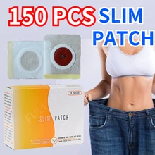 슬리밍 다이어트 패치, 배꼽 지방 연소, 체중 감소 패치, 허리, 셀룰라이트 방지 패치, 슬리밍 제품, 150 개
