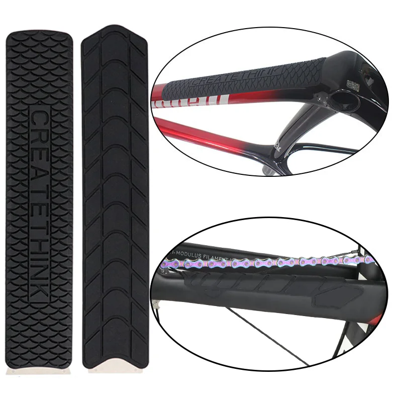 

Защита для велосипедной цепи наклейки Защита рамы защита цепи устойчивая к царапинам 3 м Противоскользящая силиконовая защитная накладка MTB