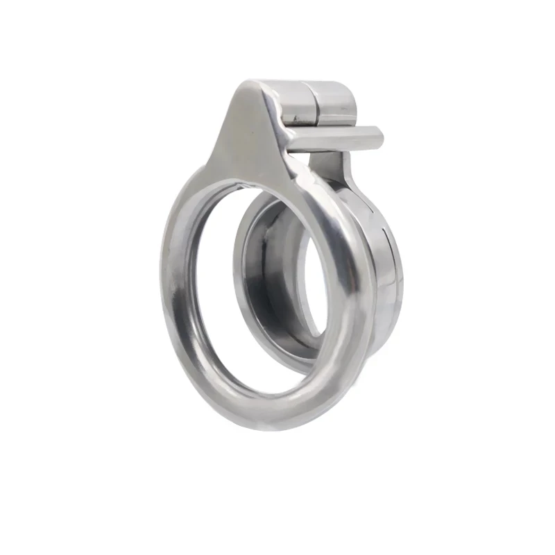 Маленький металлический замок для пениса из нержавеющей стали бондаж Мужской