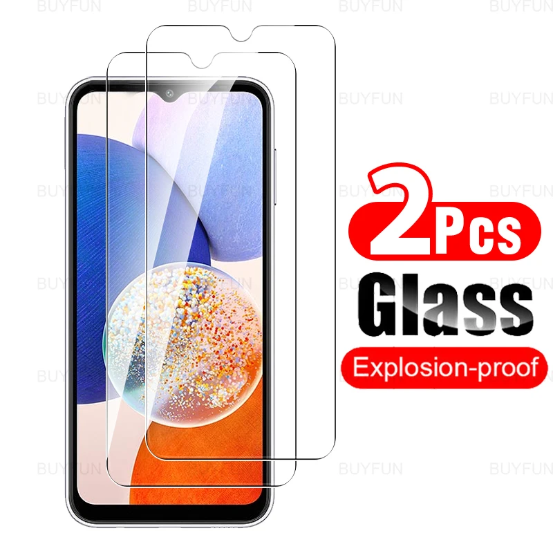 

Закаленное защитное стекло для Samsung Galaxy A14 5G 6,6 дюйма, 2 шт.