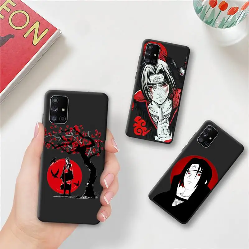 

Anime Naruto Uchiha Itachi Phone Case For Samsung Galaxy A52 A21S A02S A12 A31 A81 A10 A30 A32 A50 A80 A71 A51 5G