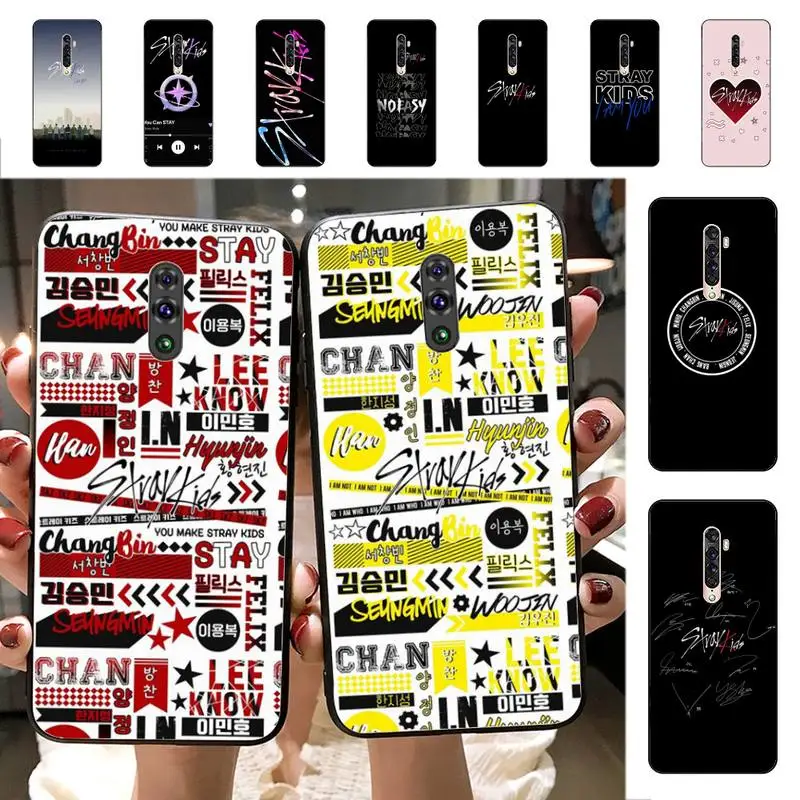 

Kpop Stray Kids Phone Case for Vivo Y91C Y11 17 19 17 67 81 Oppo A9 2020 Realme c3