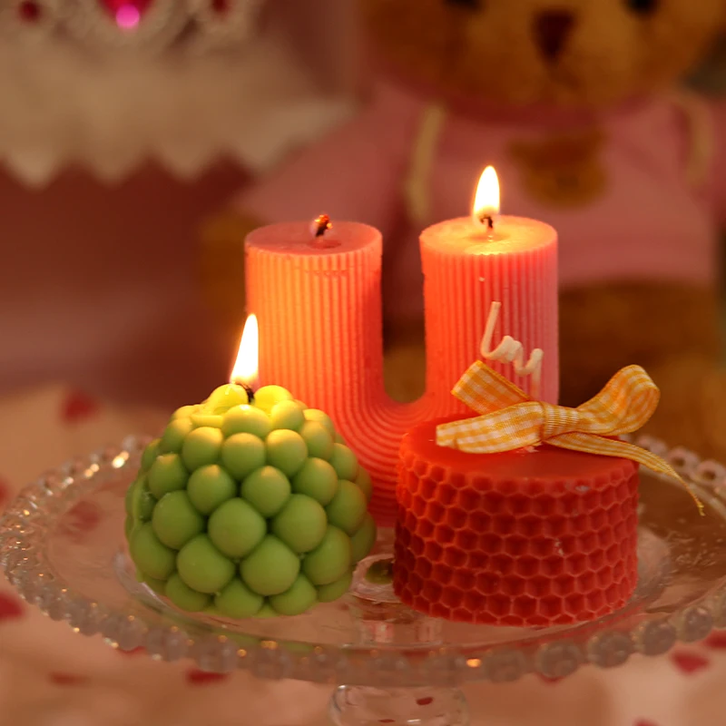 Форма для свечи в виде кубического шара форма воска геометрическая из эпоксидной