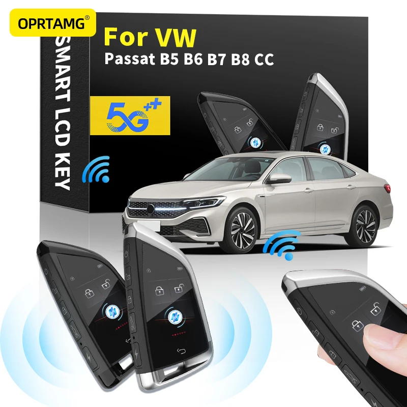 

Remote Key LCD Display Screen for keyless-go smart key vehicle For Volkswagen Passat B5 B6 B7 B8 CC 2000-2019 2020 2021 2022