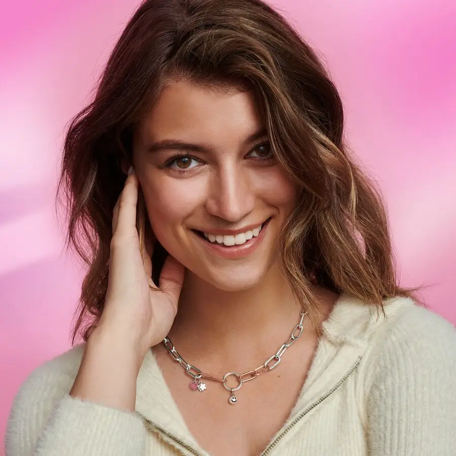 2024 Популярные Посеребренные Кольца На Цепочке Для Женщин Подходят Жемчужных