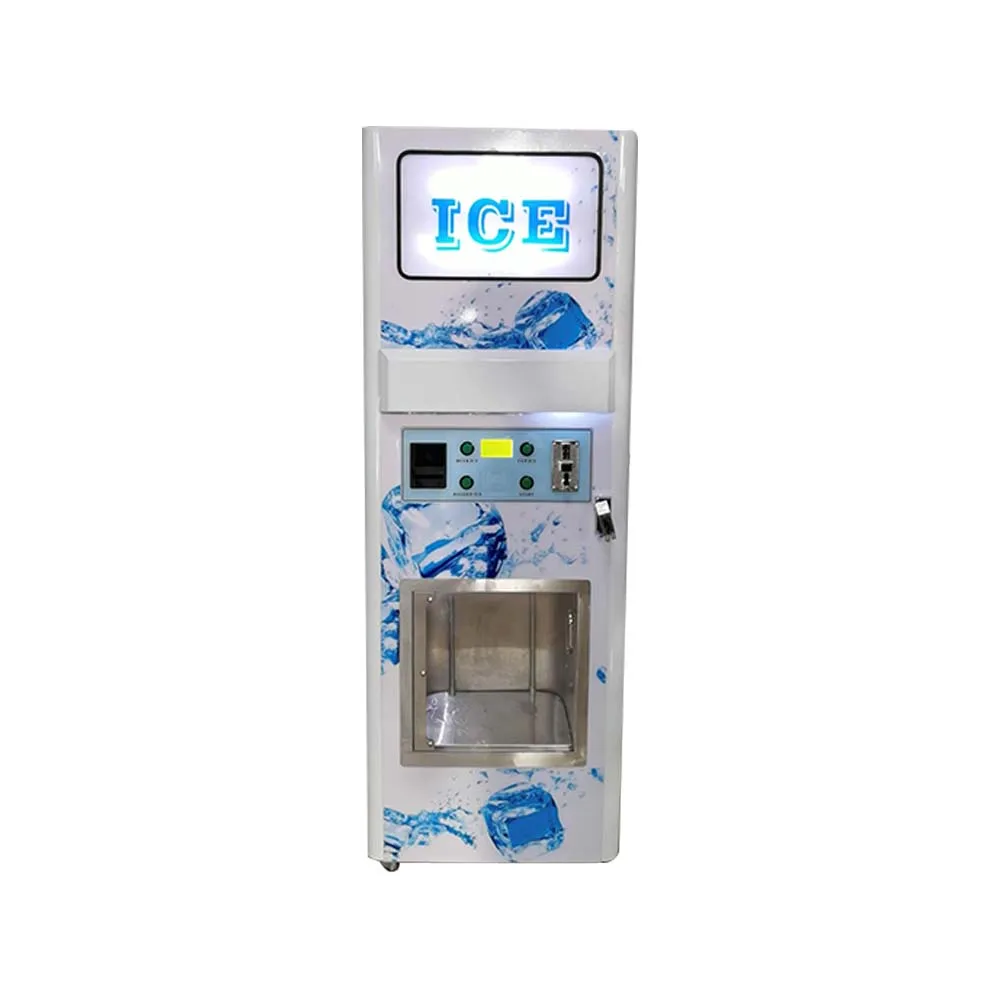 

OEM 24 Hours Automatic Pure Ice Water Vending Machine with RO System Filter Commercial Food and Beverage Vendor