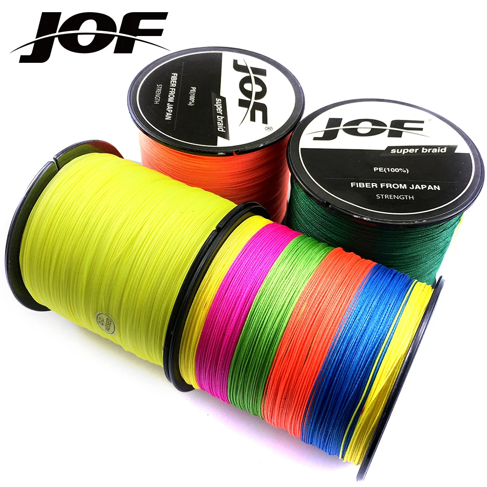 

JOF Braided Fishing Line X8 Multicolour PE Braided Wire Multifilament Material pe Line Carp Fishing Accessories 100M