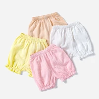 girls clothing baby shorts cotton baby bloomers leggings bread pants openable hot pants