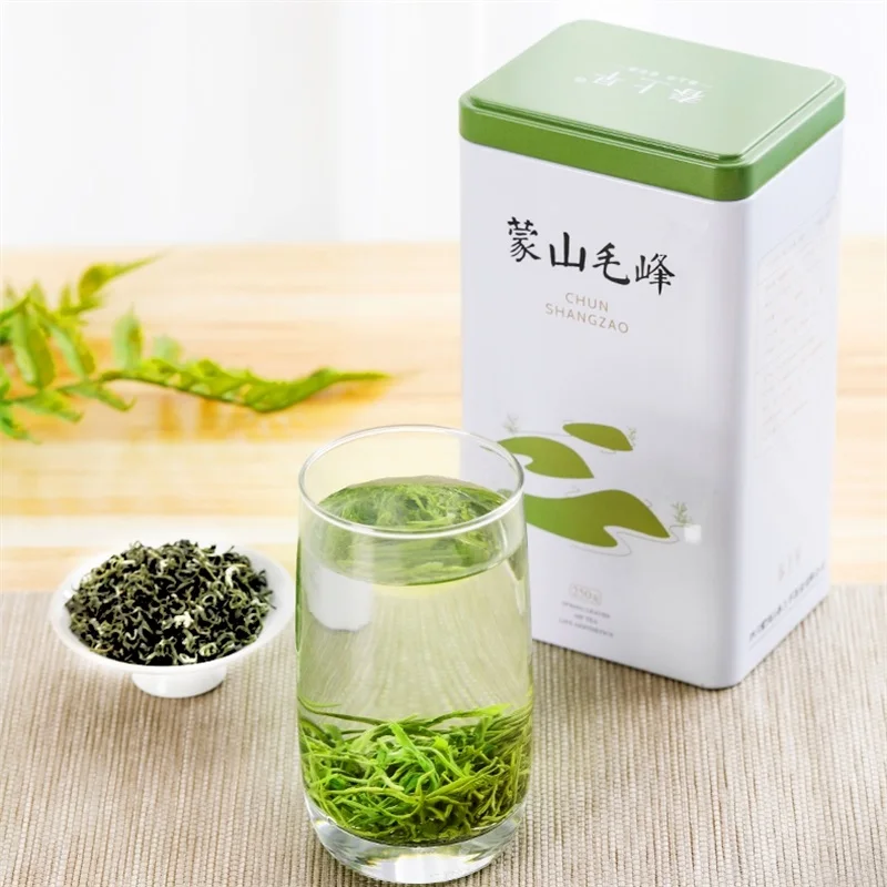 

Новый горный альпийский супертонкий зеленый чай Sichuan Mengding, Подарочная коробка, товары для здоровья и здоровья