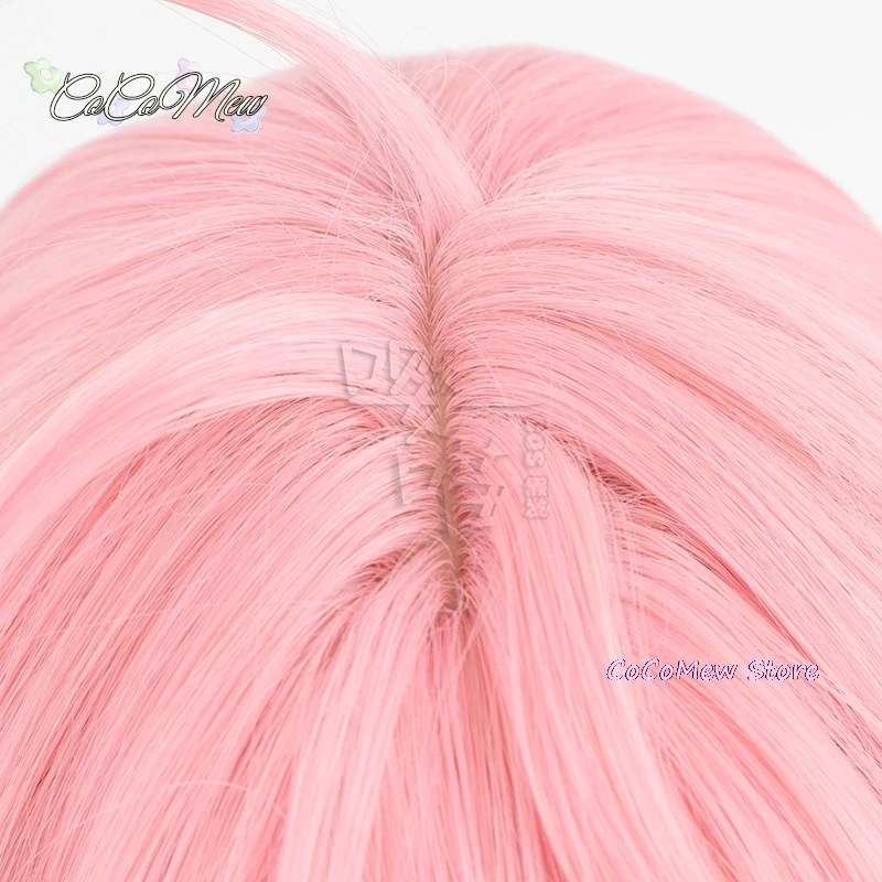 Волнистые женские костюмы Wuthering Taoqi розовый парик женский косплей аниме костюм