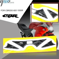 for honda cbr250 cbr600 cbr1000r motorcycle accessories oil tank fuel gas protection plate fork sticker badge decal cbr 250 600