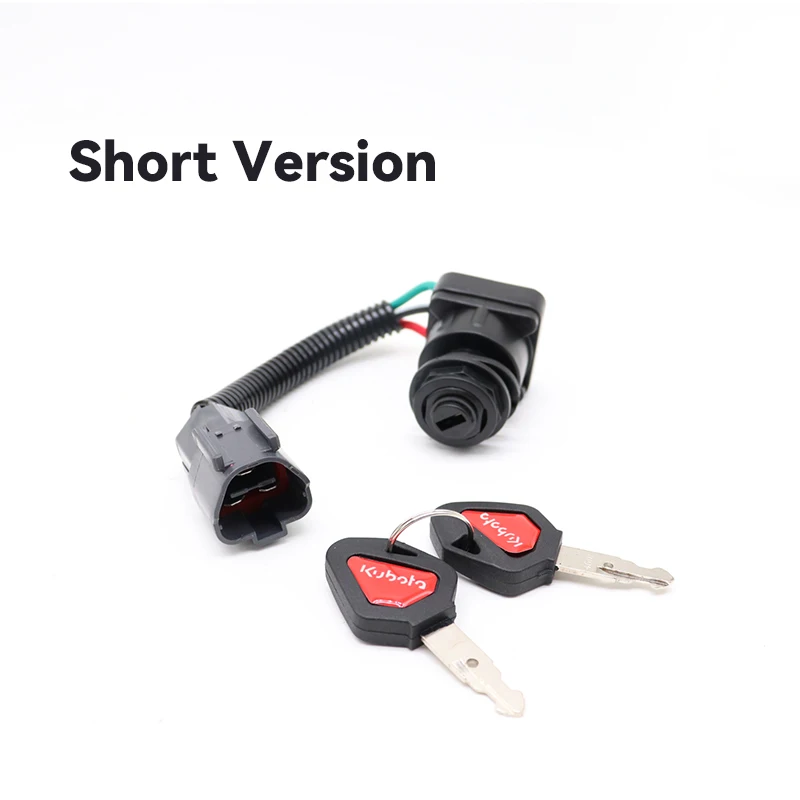 

Универсальный Замок зажигания для экскаватора Kubota, Замок зажигания для U15 U20 U25 U30 KX155 163 175