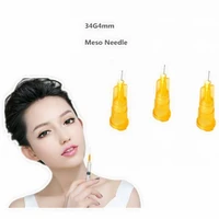 2022 new products meso needle 30g4mm 13mm 25mm 32g4mm 6mm 13mm 33g 34g4mm for hyaluronic acid dermal filler injection