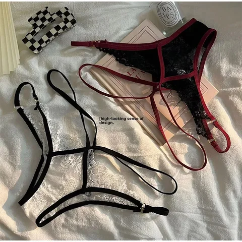 MOONBIFFY Pure Desire кружевные трусы из полиэстера