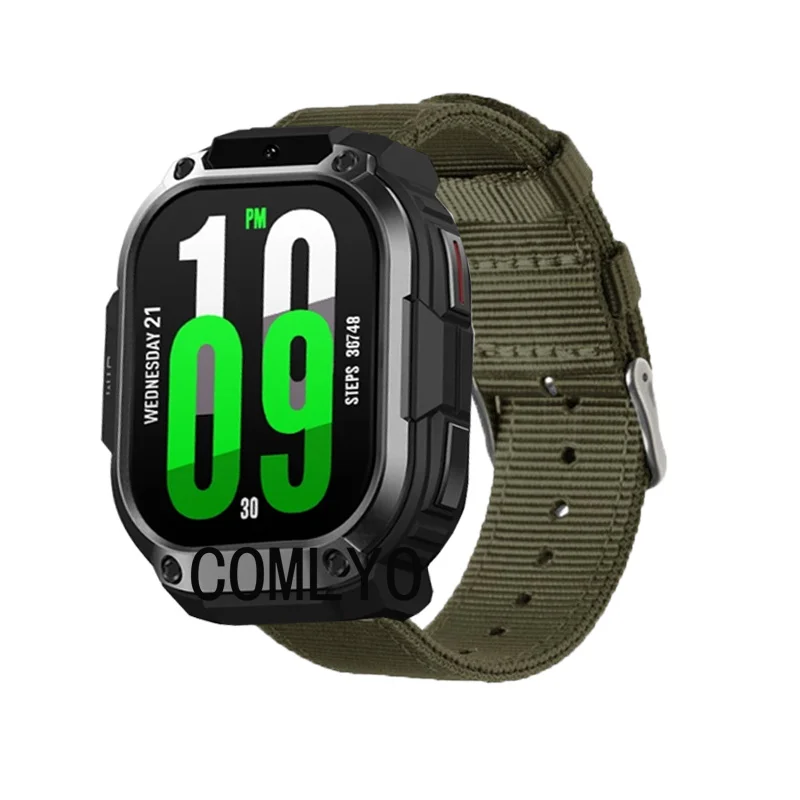 3 в 1 ремешок для смарт-часов Zeblaze Thor SQ нейлоновый женщин и мужчин защита экрана