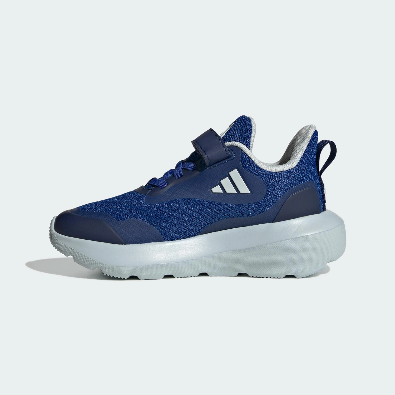 Фото Оригинальные детские повседневные спортивные кроссовки Adidas FORTARUN на липучках JI2189 №2