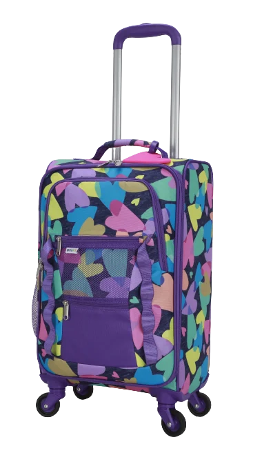 3 PC SPREAD LOVE SOFTSIDE WITH PACKING CUBE AND LUGGAGE TAG