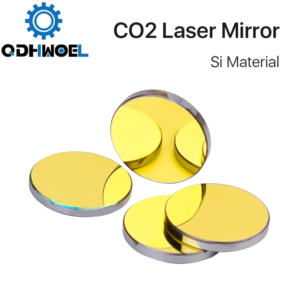 

Высококачественное отражающее зеркало Si D19.05 20 25 30 38,1 мм золотое покрытие для лазерной гравировальной машины CO2