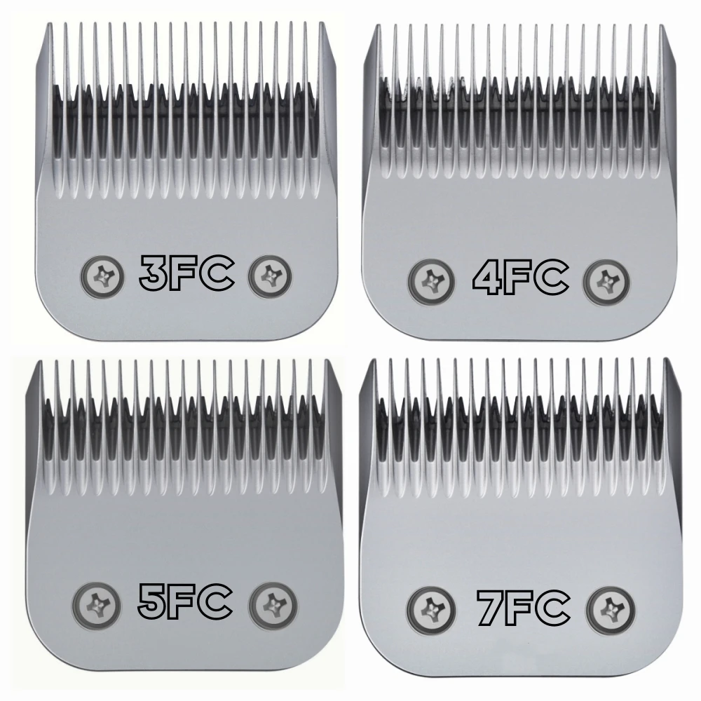 4Pcs Pet Clipper Replacement Blade Fit Andis Oster A5 Blade 