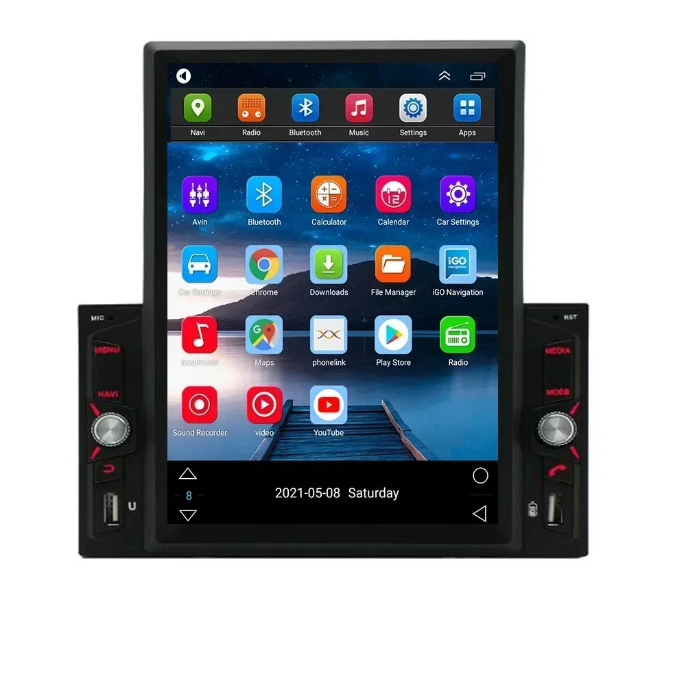 8-дюймовый IPS 2DIN универсальный Android 13 Автомобильный радиоприемник Мультимедийный