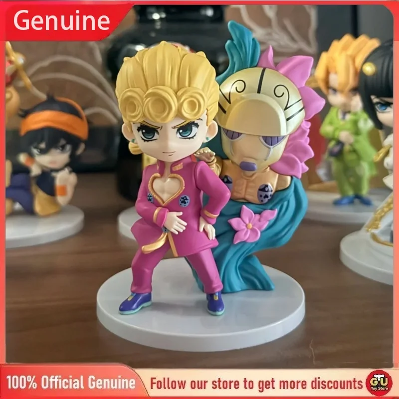Фото Оригинальная серия Pop Mart Jojo's Bizarre Adventure: Golden Wind, загадочная коробка-сюрприз, подвесное украшение, праздничные подарки, игрушки №4