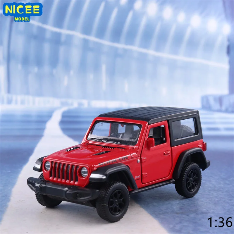 

1:36 Jeep Wrangler Rubicon Off-Road Vehicle Diecasts Car Metal Alloy Model Car Toys For Children Gift Collection A492
