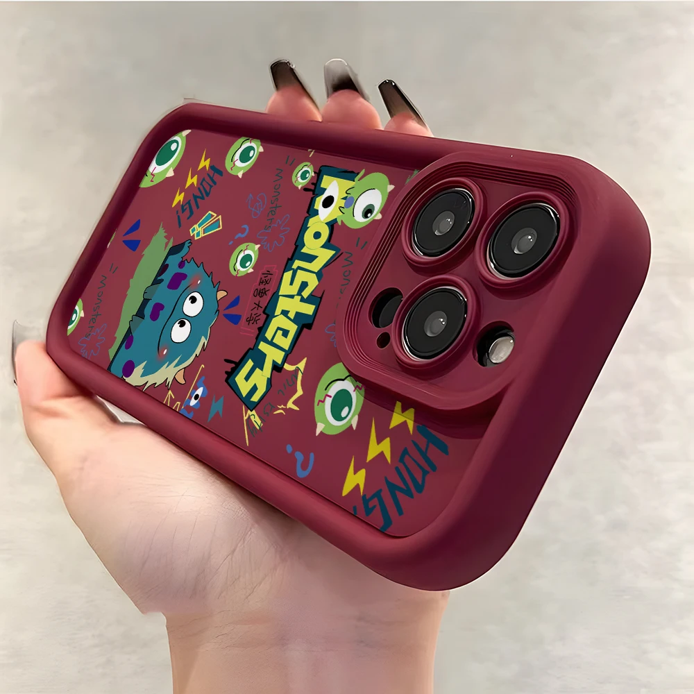 Чехол для телефона Hot M-Monsters Universitys Samsung Galaxy A73 A71 A55 A54 A53 A52 A51 A34 A33 A32 A23 A14 A13 A12 A06 4G 5G Cover