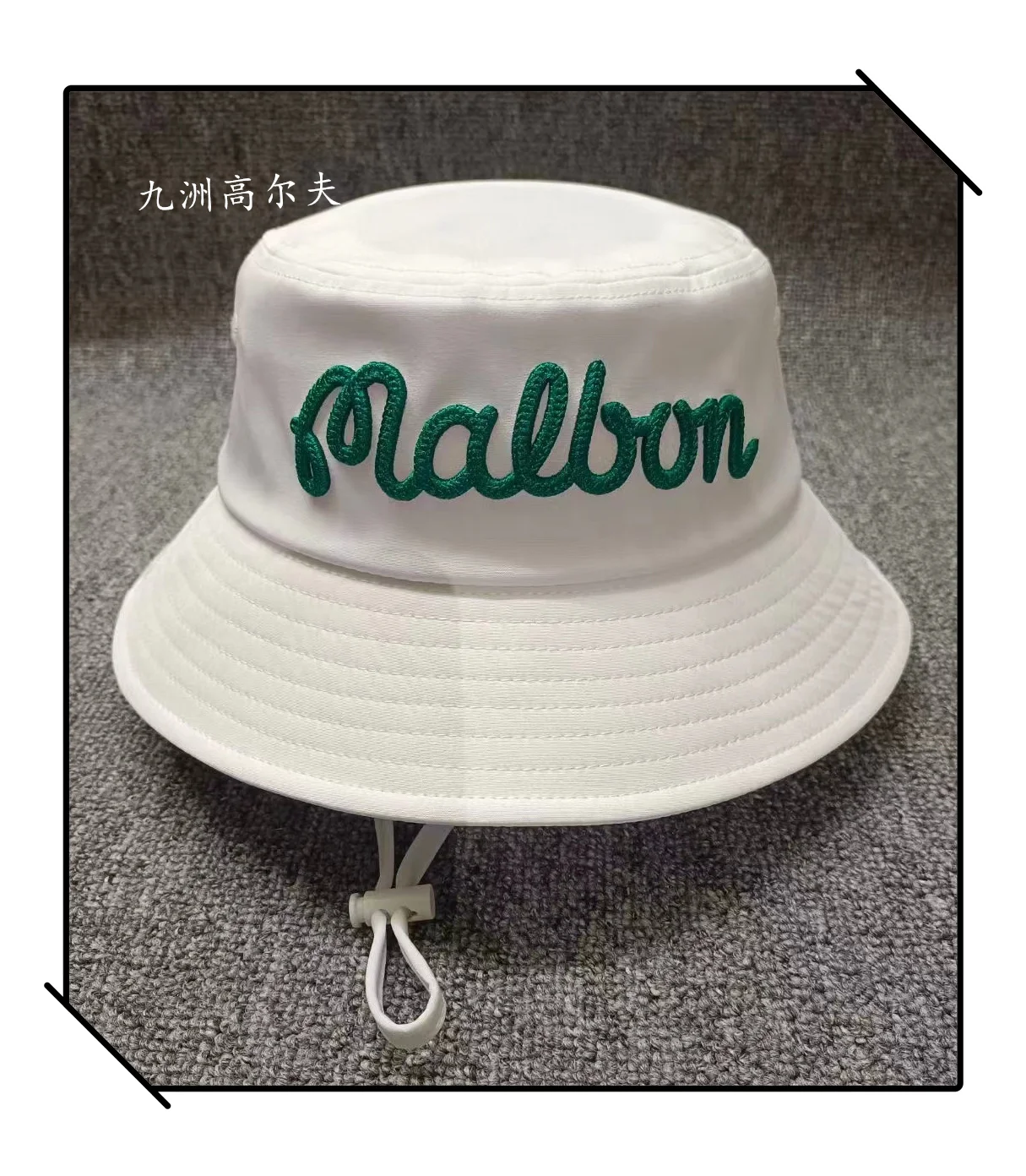 The new golf cap of men's and women's outdoor sun embroidery fisherman hat