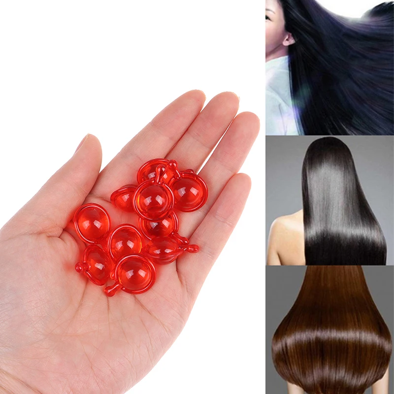 

10 шт., Витаминное масло для волос в капсулах