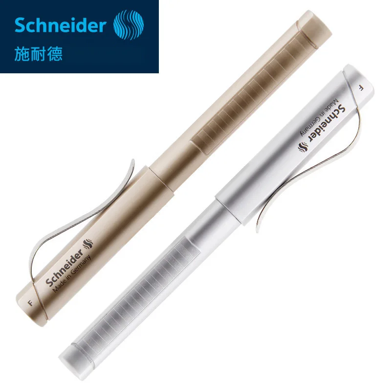 

Schneider Classic BASE Uni Iridium Pen Gift Box In Gold and Silver New From Germany, Especially Suitable for Young Men and Women