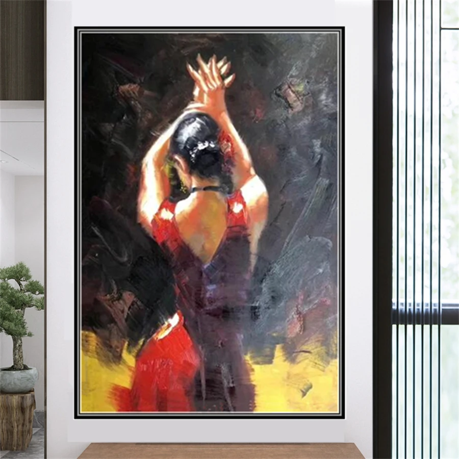 

DIY 5D Diamond Painting People Series Kit Lovely Full Drill Square Embroidery Mosaic Art Picture Of Rhinestones Home Decor Gifts