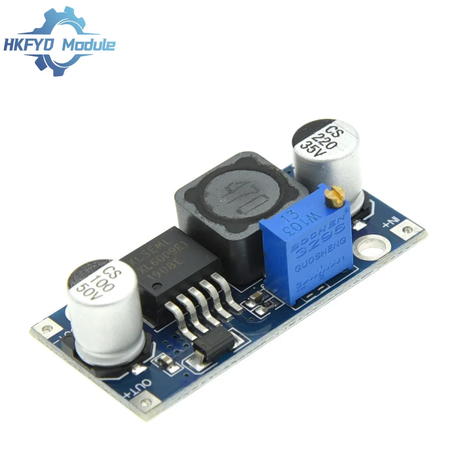 10 шт. XL6009 XL6019 DC-DC усилительный модуль питания выход регулируемый Super LM2577