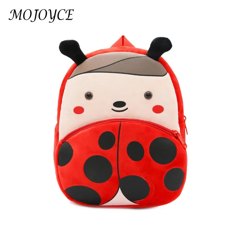 

Children 3D Cartoon Plush Backpack Zipper Small Kindergarten School Bag Plush Cartoon Backpack Mini Book backpack for New 2022