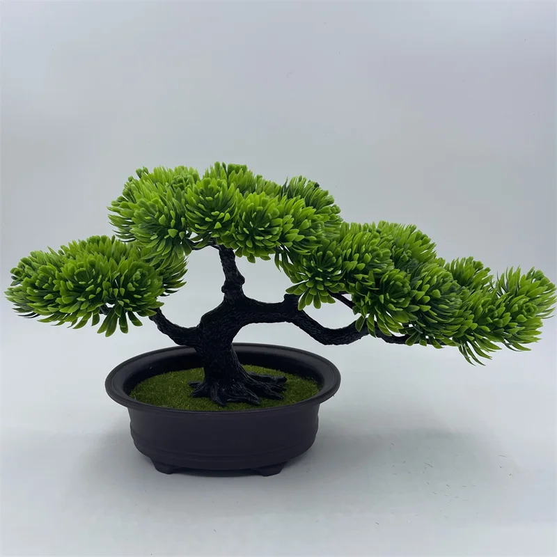 Искусственное растение бонсай Рождественский новогодний цветок дерево Lei